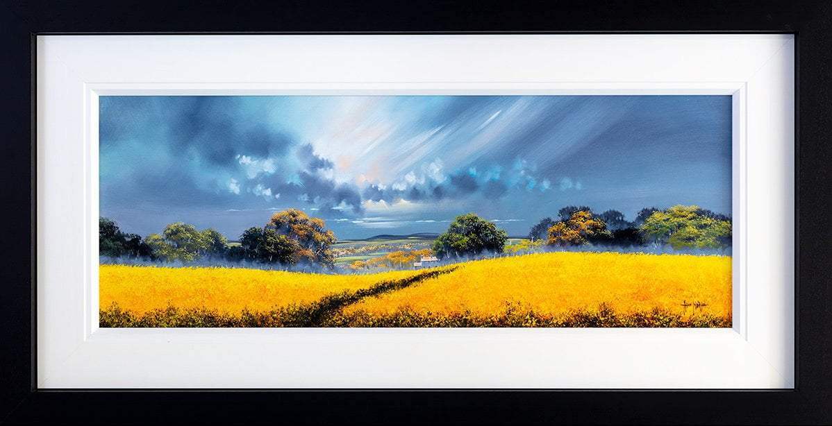 Amber Glow - Original - SOLD by artist Allan Morgan - Wyecliffe Galleries