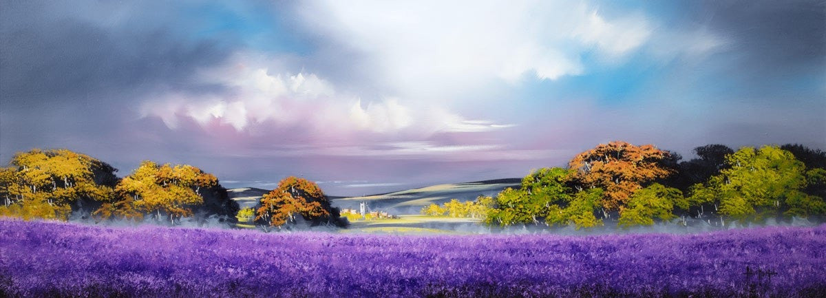 Autumn Lavender - SOLD Allan Morgan