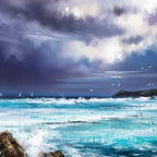 Before the Storm - Original - SOLD by artist Allan Morgan - Wyecliffe Galleries