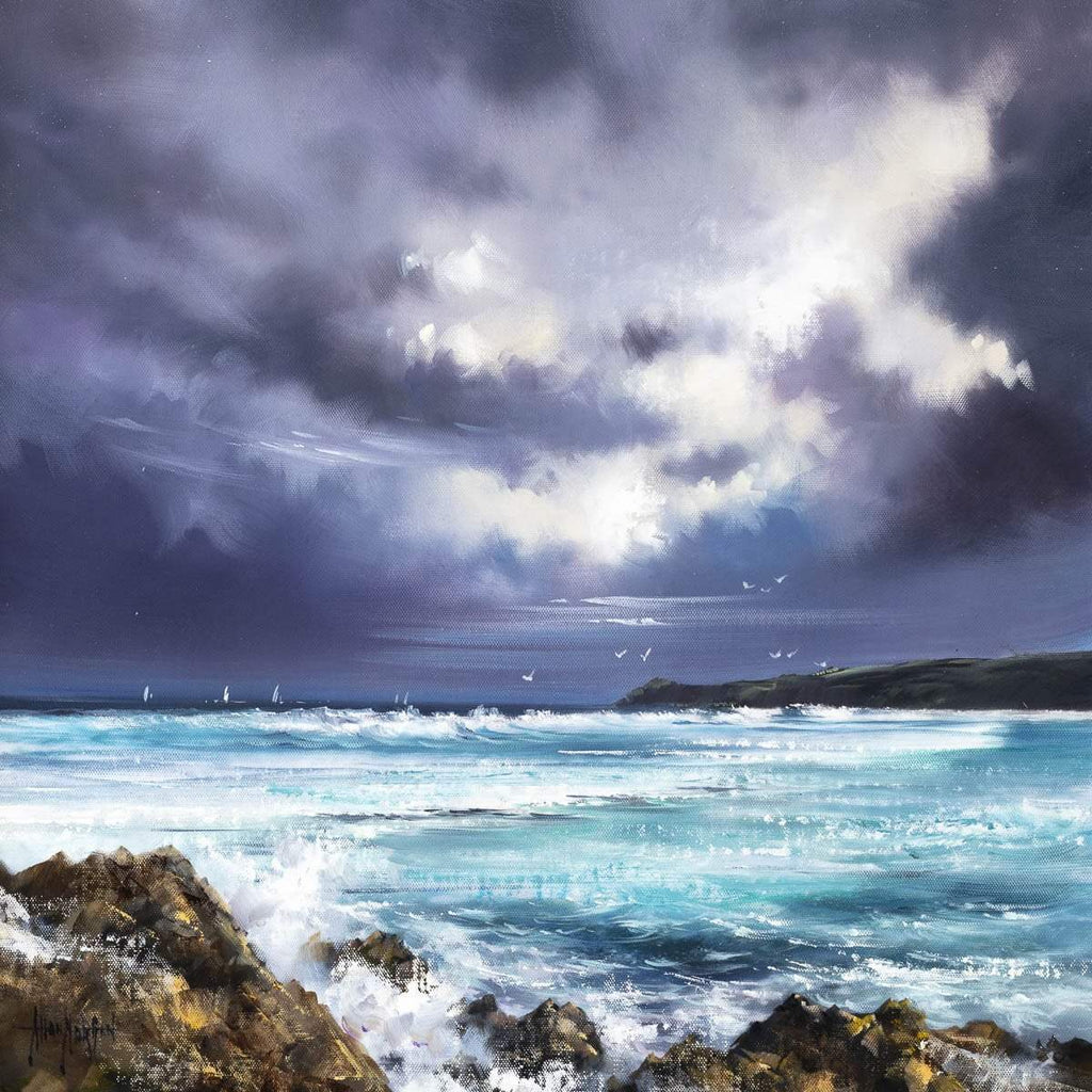 Before the Storm - Original - SOLD by artist Allan Morgan - Wyecliffe Galleries