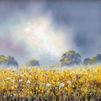 Blooming Meadow - Original - SOLD by artist Allan Morgan - Wyecliffe Galleries
