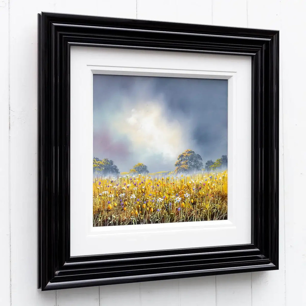 Blooming Meadow - Original - SOLD by artist Allan Morgan - Wyecliffe Galleries