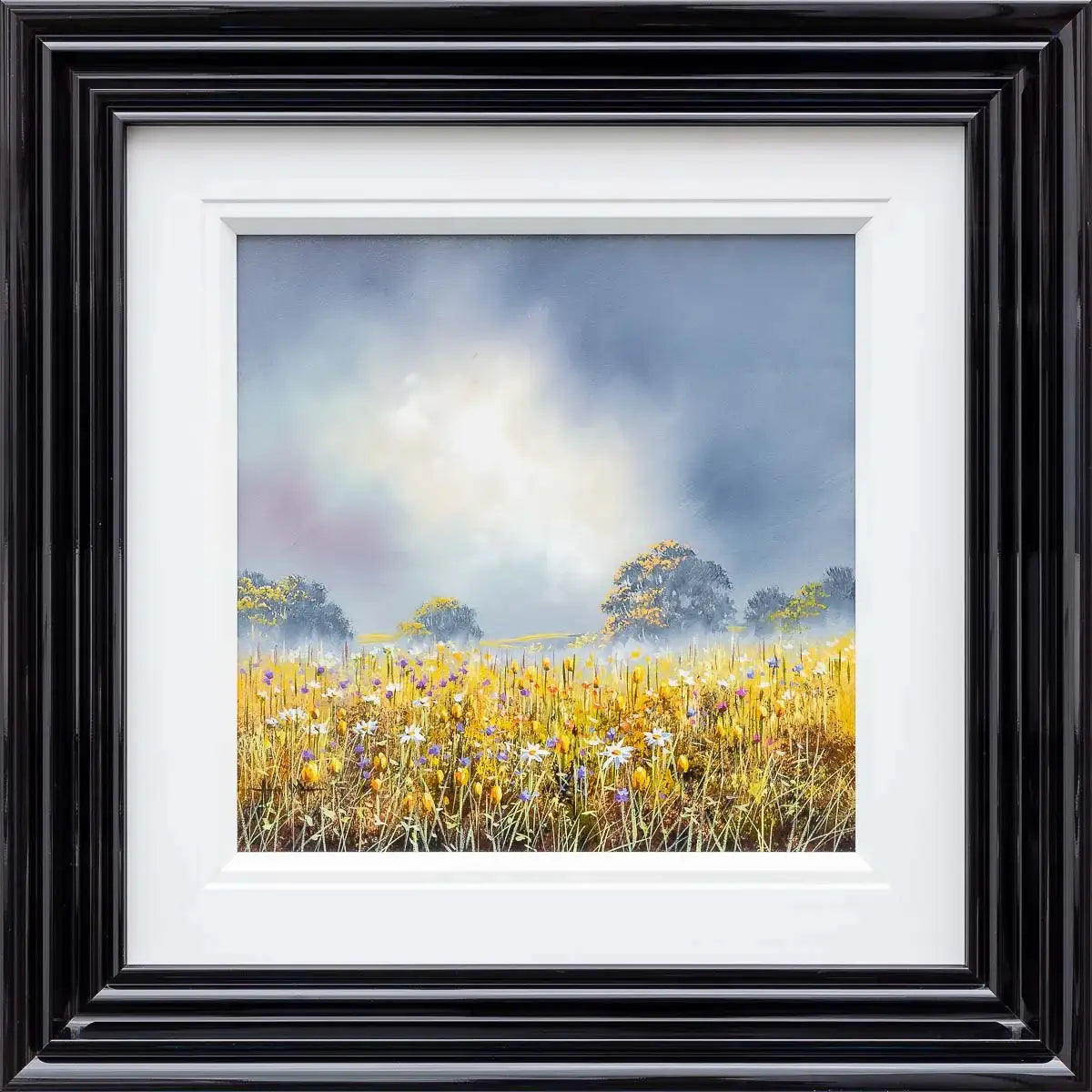 Blooming Meadow - Original - SOLD by artist Allan Morgan - Wyecliffe Galleries
