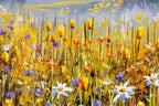 Blooming Meadow - Original - SOLD by artist Allan Morgan - Wyecliffe Galleries