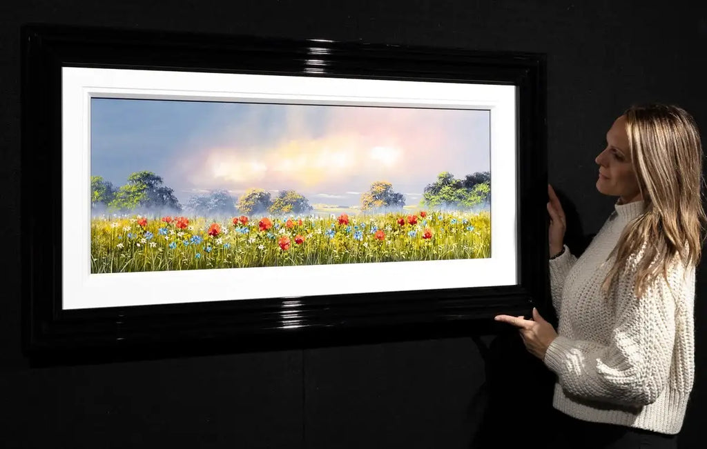 Blooming Skies - Original - SOLD by artist Allan Morgan - Wyecliffe Galleries