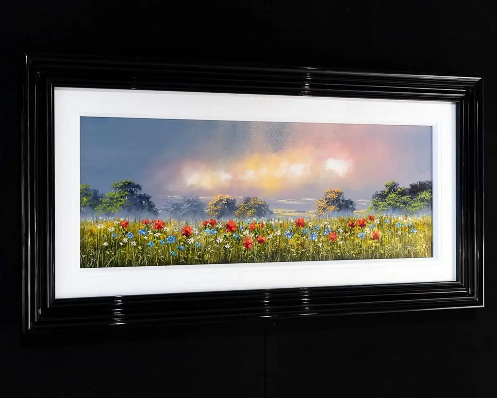 Blooming Skies - Original - SOLD by artist Allan Morgan - Wyecliffe Galleries