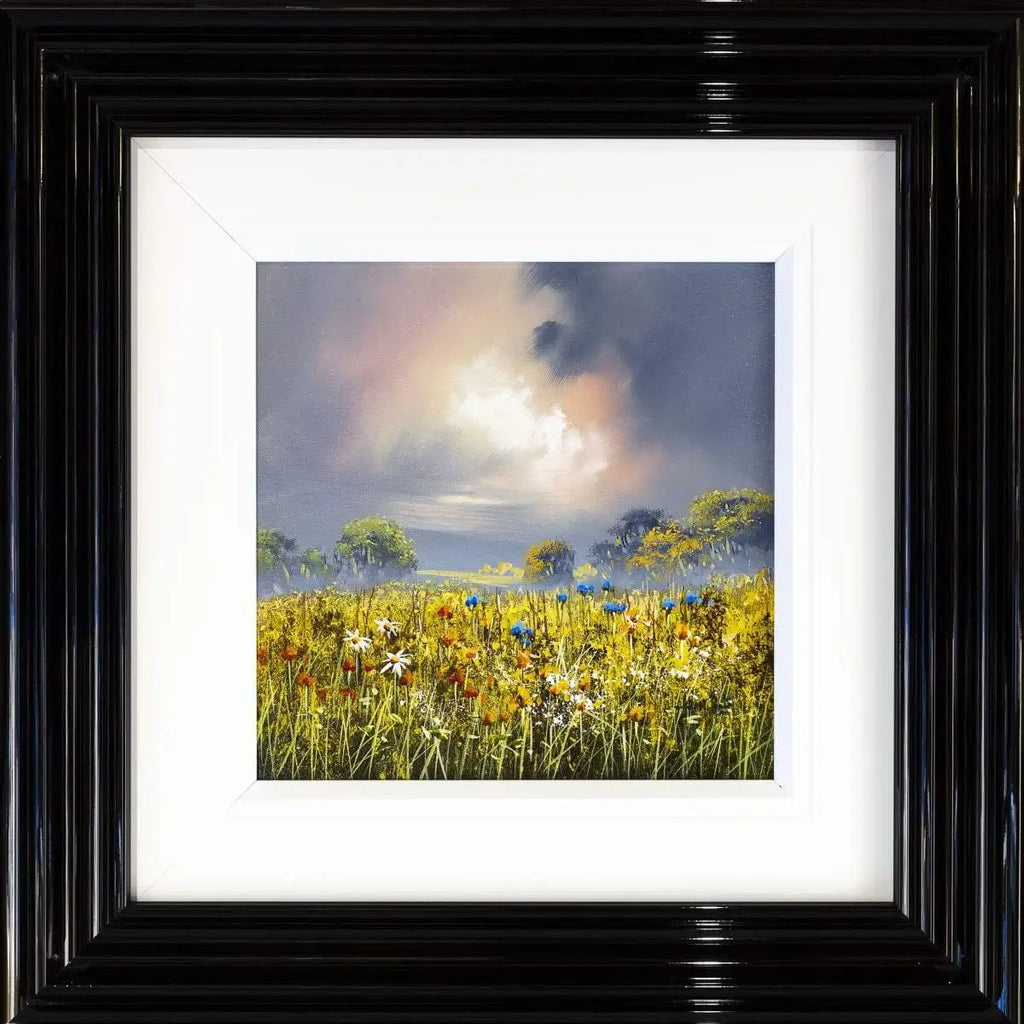 Blooming Wildflower - Original - SOLD by artist Allan Morgan - Wyecliffe Galleries