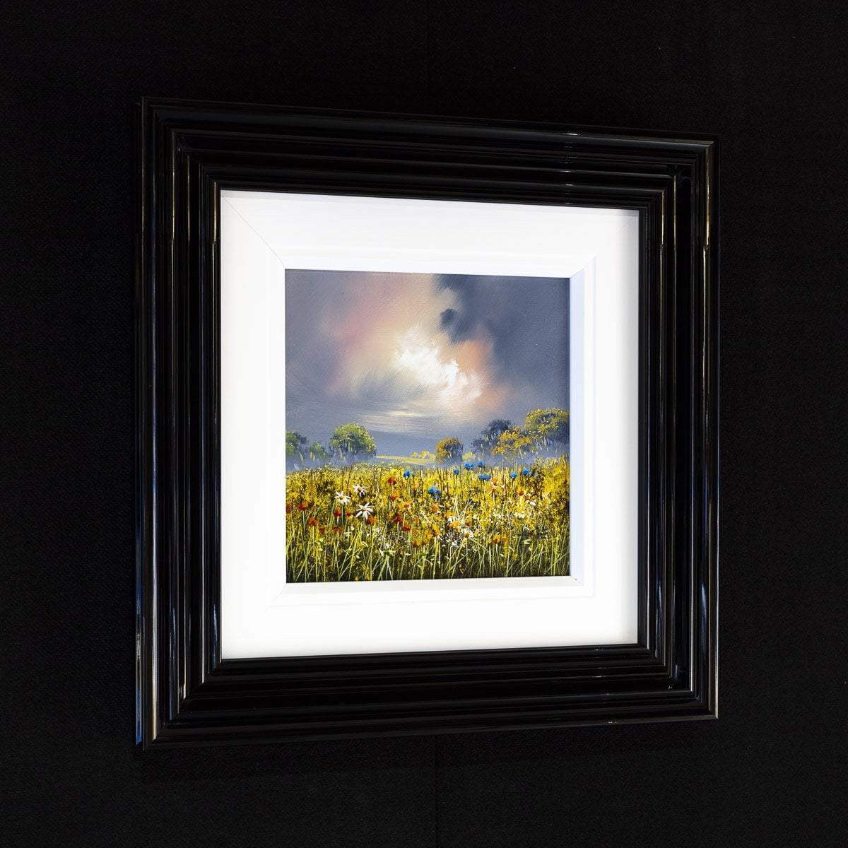 Blooming Wildflower - Original - SOLD by artist Allan Morgan - Wyecliffe Galleries