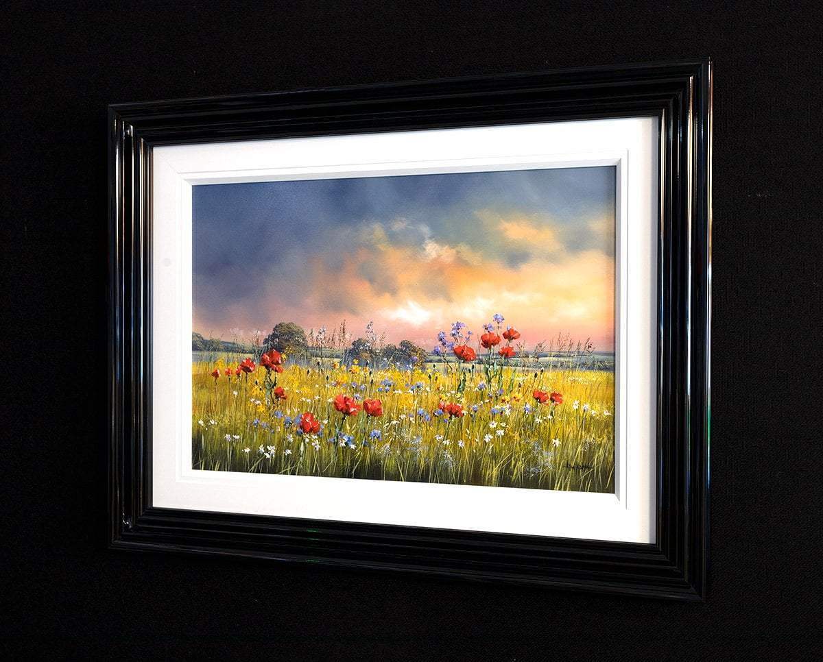 Blooms in the Tall Grass - Original - SOLD by artist Allan Morgan - Wyecliffe Galleries