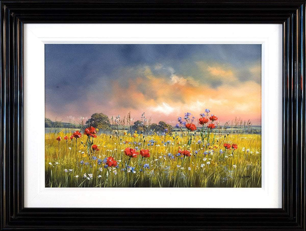 Blooms in the Tall Grass - Original - SOLD by artist Allan Morgan - Wyecliffe Galleries