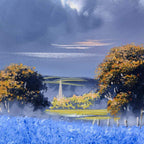 Bluebell Amble - Original - SOLD by artist Allan Morgan - Wyecliffe Galleries