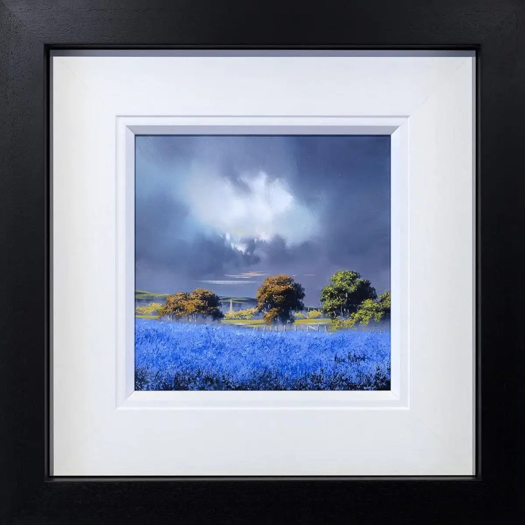 Bluebell Amble - Original - SOLD by artist Allan Morgan - Wyecliffe Galleries