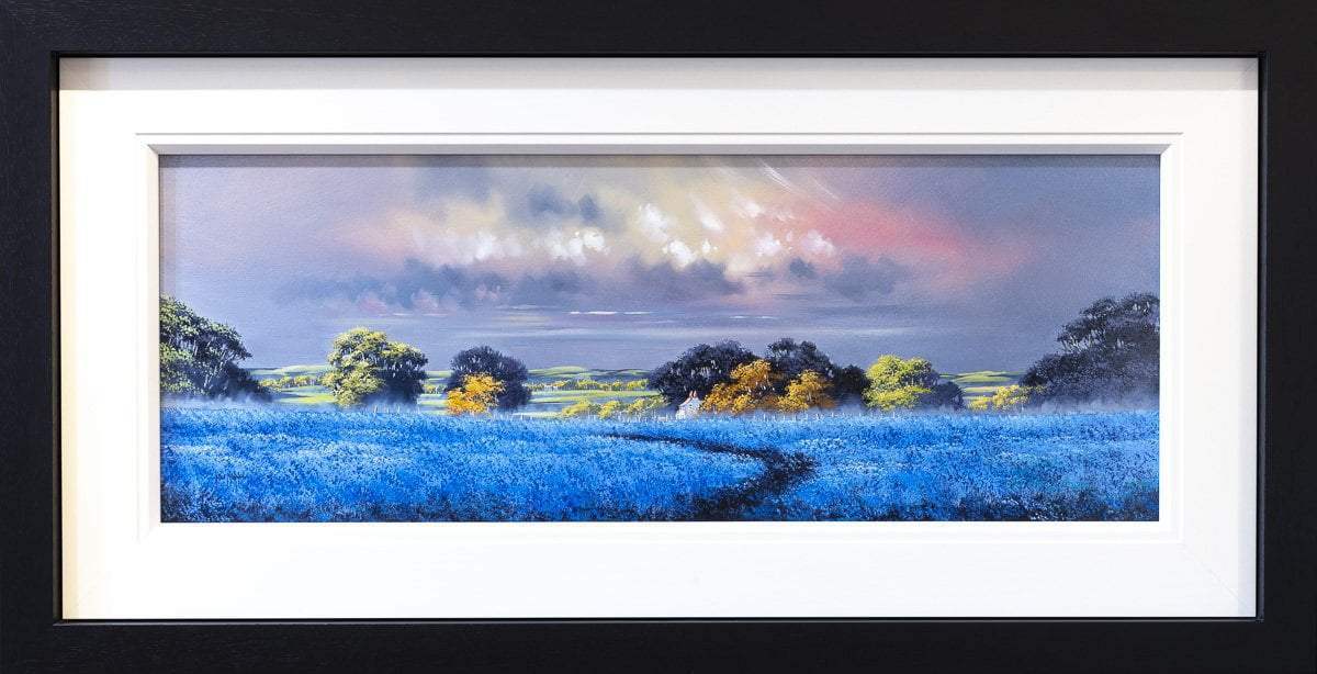 Bluebell Blossom - Original - SOLD by artist Allan Morgan - Wyecliffe Galleries