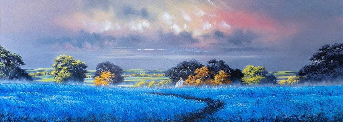 Bluebell Blossom - Original - SOLD by artist Allan Morgan - Wyecliffe Galleries