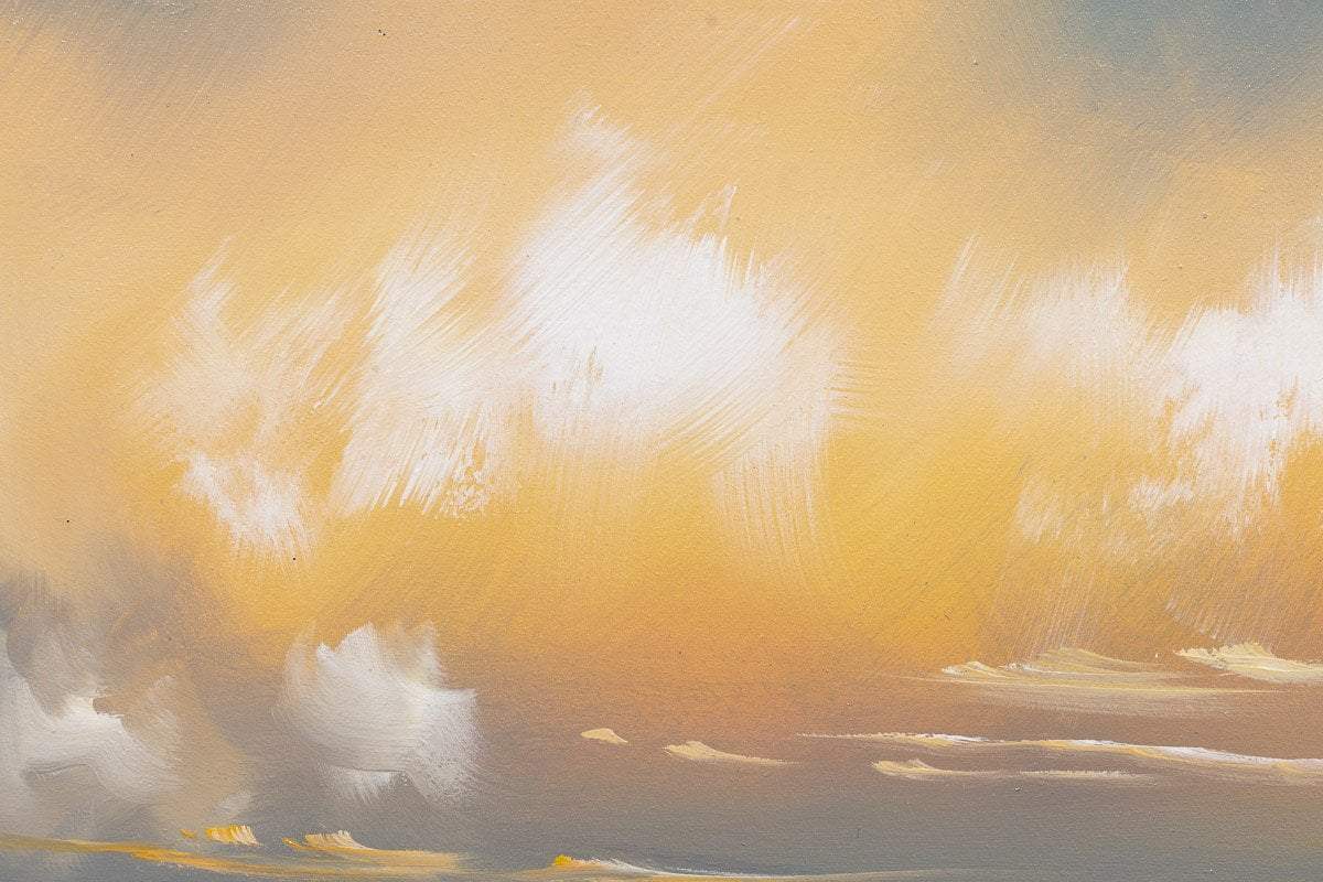 Bluebell Field - Original - SOLD by artist Allan Morgan - Wyecliffe Galleries