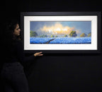 Bluebell Field - Original - SOLD by artist Allan Morgan - Wyecliffe Galleries