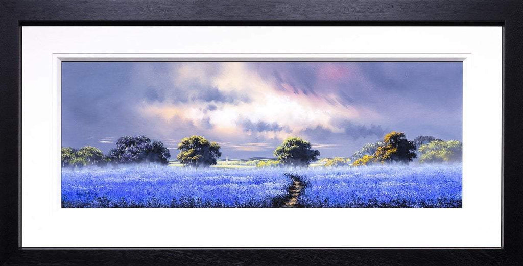 Bluebells in Bloom - Original - SOLD by artist Allan Morgan - Wyecliffe Galleries