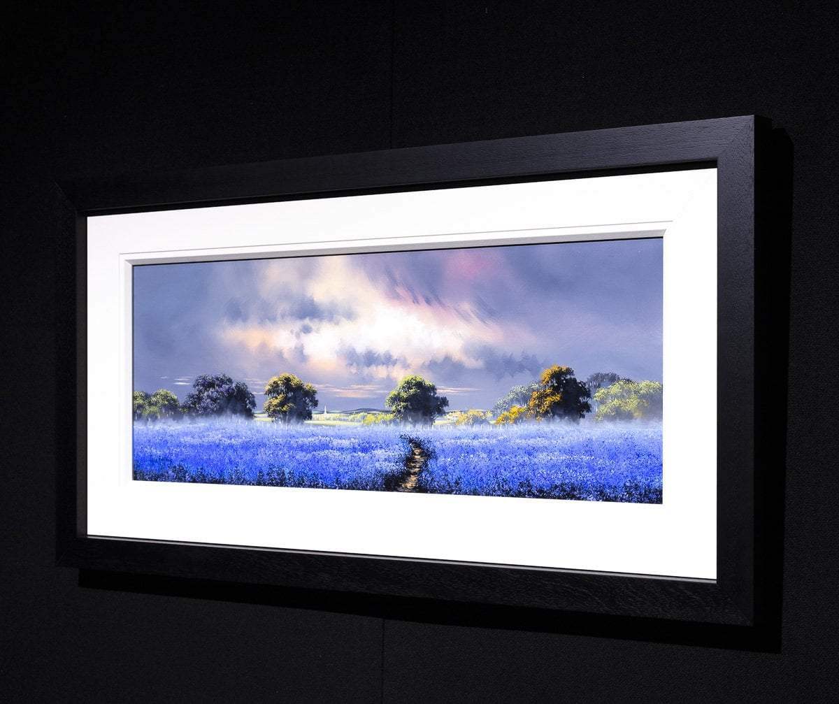 Bluebells in Bloom - Original - SOLD by artist Allan Morgan - Wyecliffe Galleries