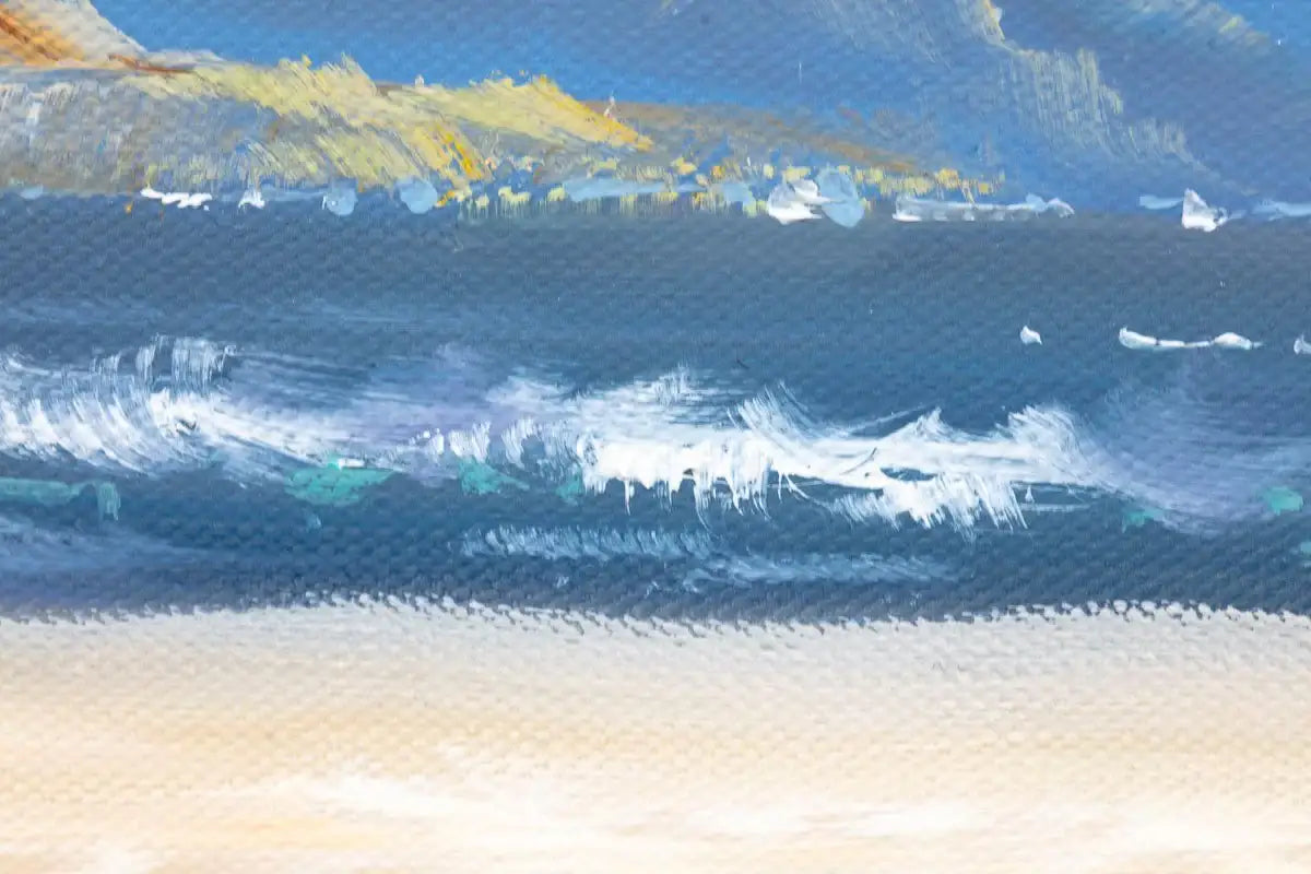 Boat Ashore - Original by artist Allan Morgan - Wyecliffe Galleries