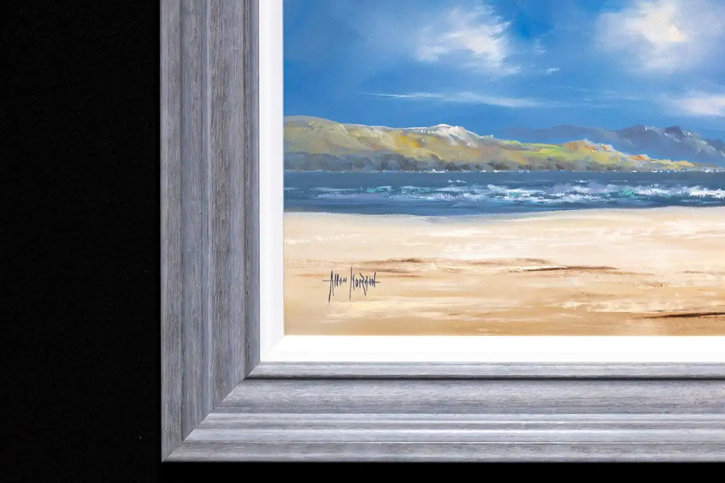 Boat Ashore - Original by artist Allan Morgan - Wyecliffe Galleries