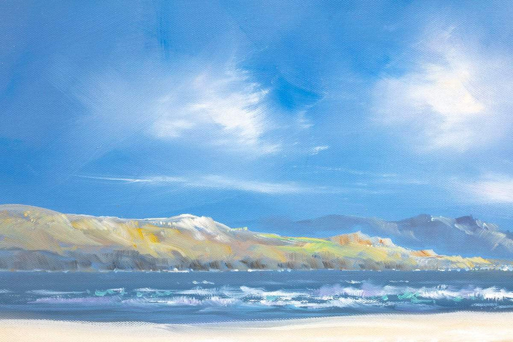 Boat Ashore - Original by artist Allan Morgan - Wyecliffe Galleries