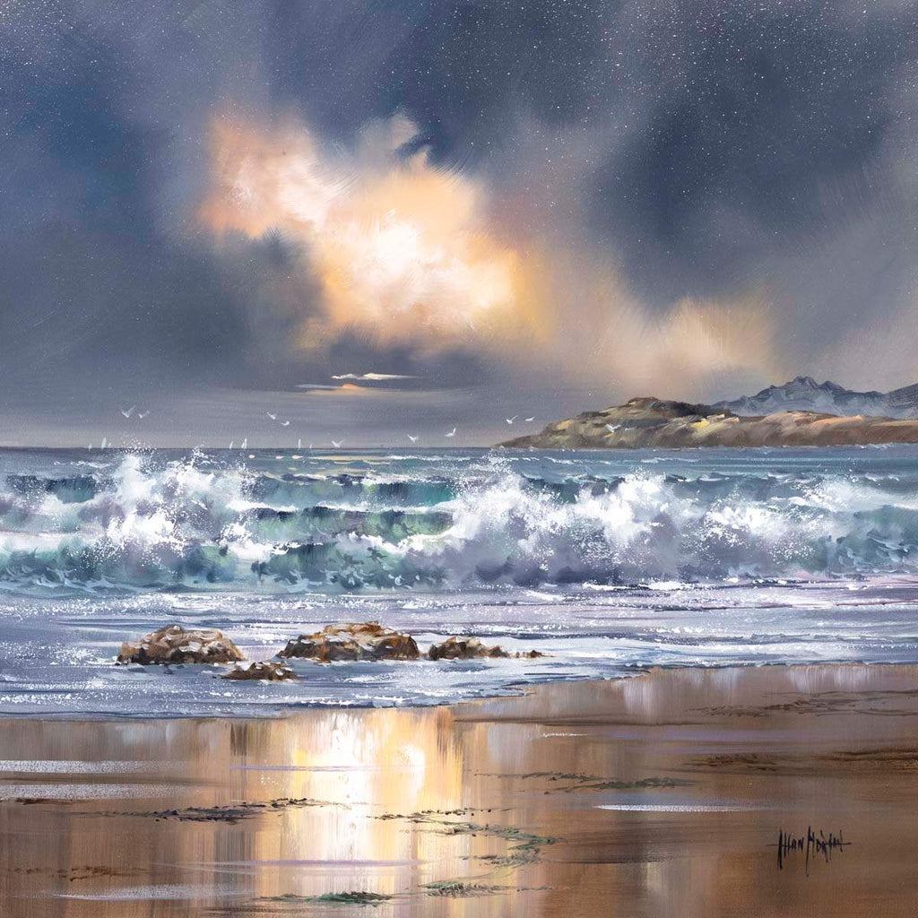 Breaking Light - Original - SOLD by artist Allan Morgan - Wyecliffe Galleries