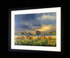 Breaking Sun I - Original - SOLD by artist Allan Morgan - Wyecliffe Galleries