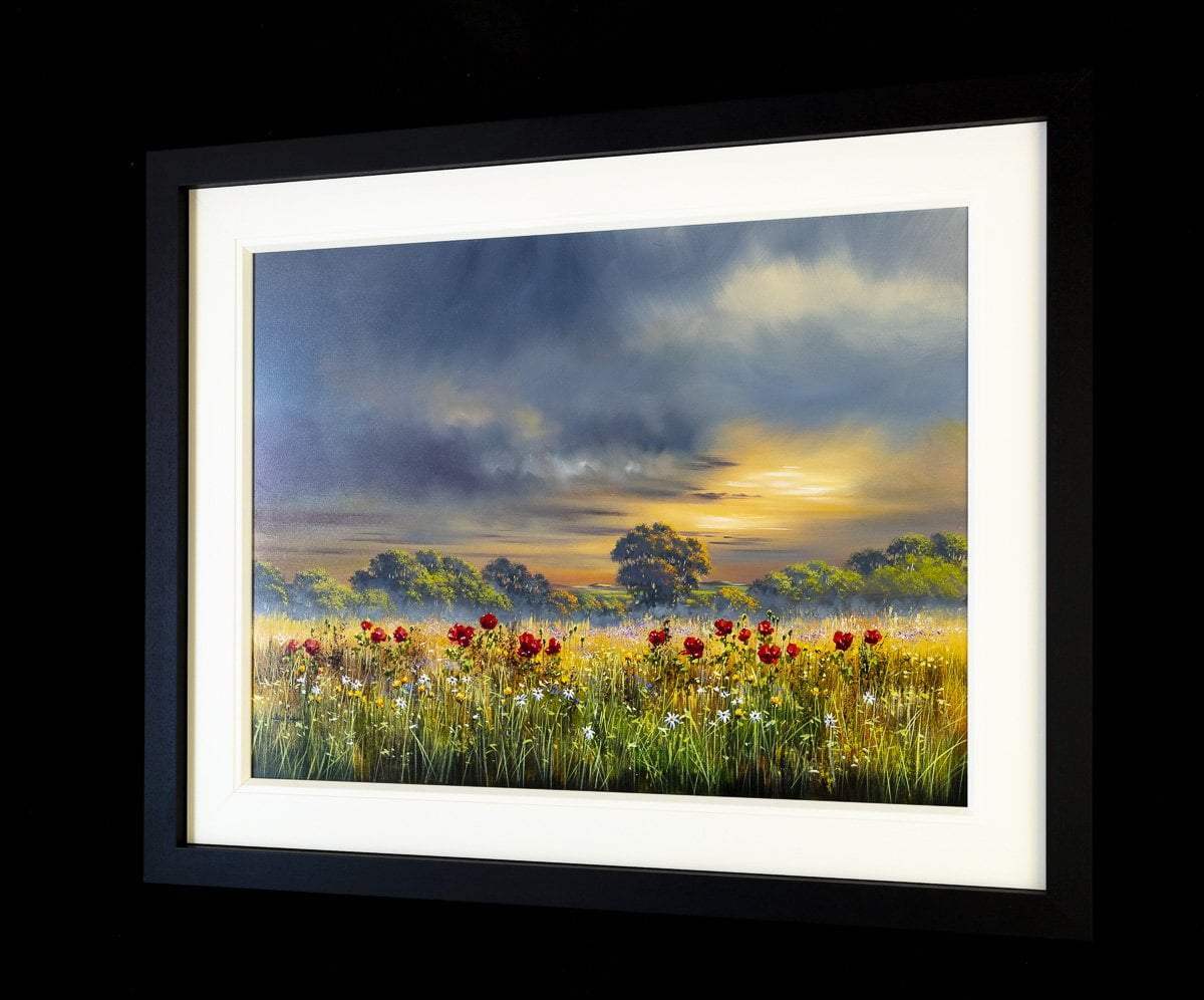 Breaking Sun I - Original - SOLD by artist Allan Morgan - Wyecliffe Galleries