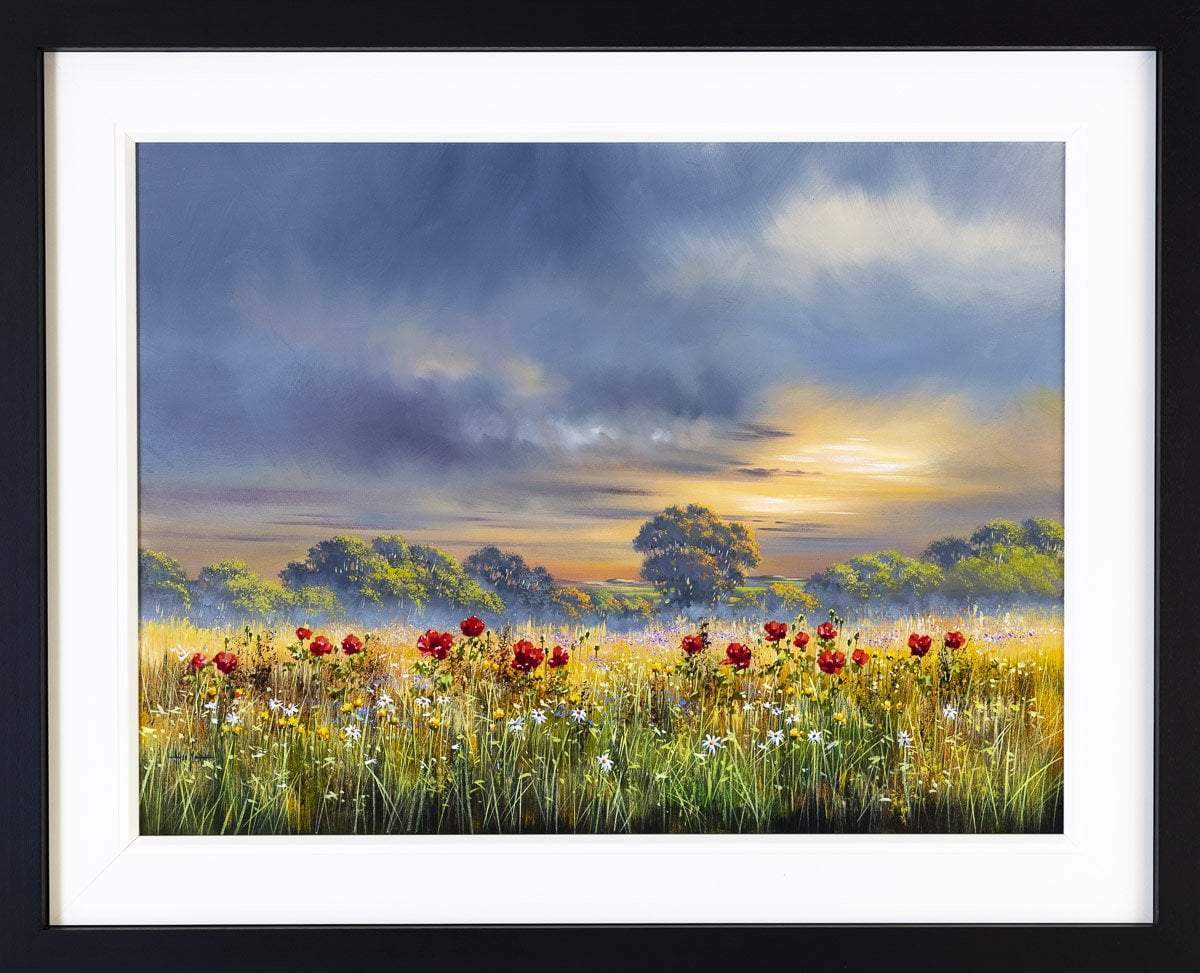 Breaking Sun I - Original - SOLD by artist Allan Morgan - Wyecliffe Galleries