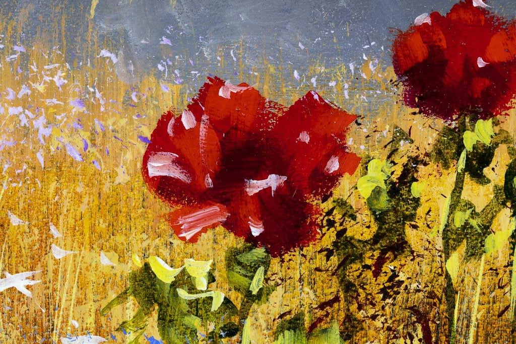 Breaking Sun I - Original - SOLD by artist Allan Morgan - Wyecliffe Galleries