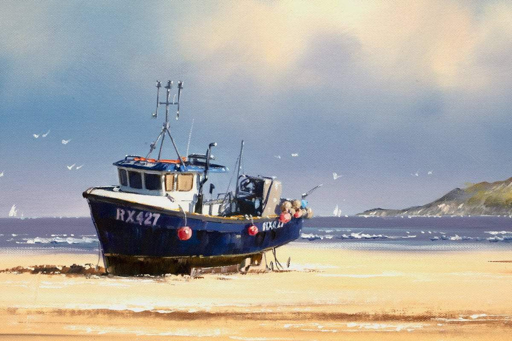 Bright and Early - Original - SOLD by artist Allan Morgan - Wyecliffe Galleries