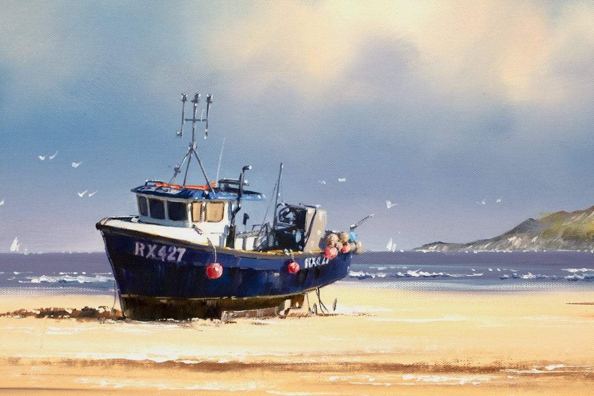 Bright and Early - Original - SOLD by artist Allan Morgan - Wyecliffe Galleries