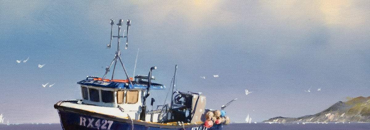 Bright and Early - Original - SOLD by artist Allan Morgan - Wyecliffe Galleries