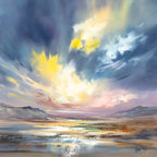 Bursts of Colour - Original SOLD by artist Allan Morgan - Wyecliffe Galleries