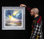 Bursts of Colour - Original SOLD by artist Allan Morgan - Wyecliffe Galleries