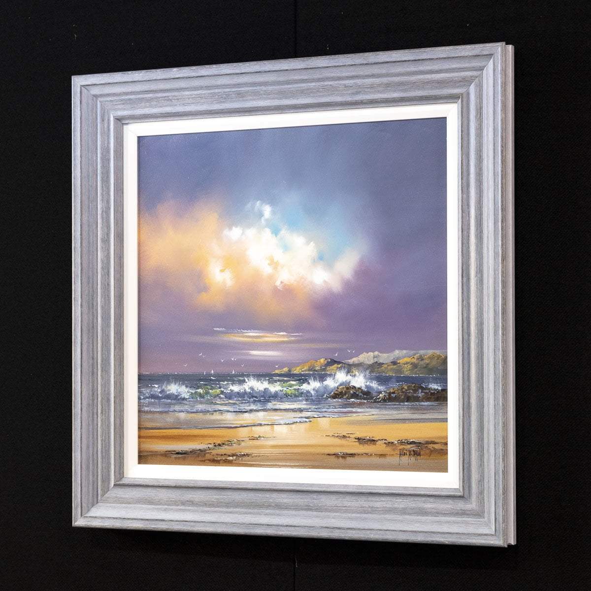 By the Sea - Original - SOLD by artist Allan Morgan - Wyecliffe Galleries