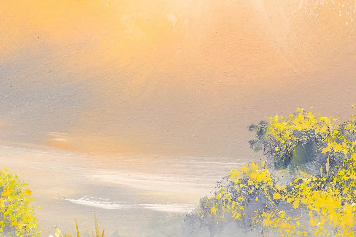 Calm After The Storm - Original by artist Allan Morgan - Wyecliffe Galleries