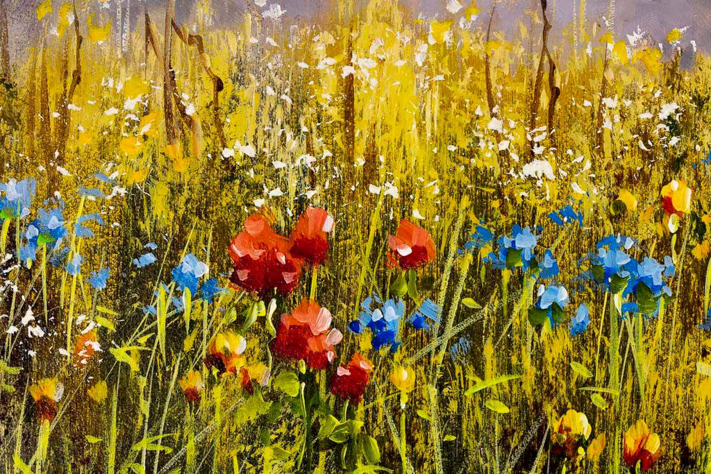 Calming Clouds - Original - SOLD by artist Allan Morgan - Wyecliffe Galleries