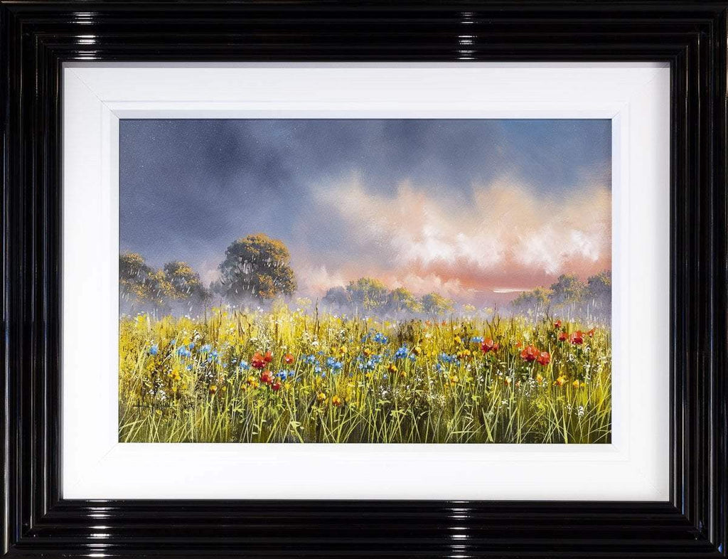 Calming Clouds - Original - SOLD by artist Allan Morgan - Wyecliffe Galleries