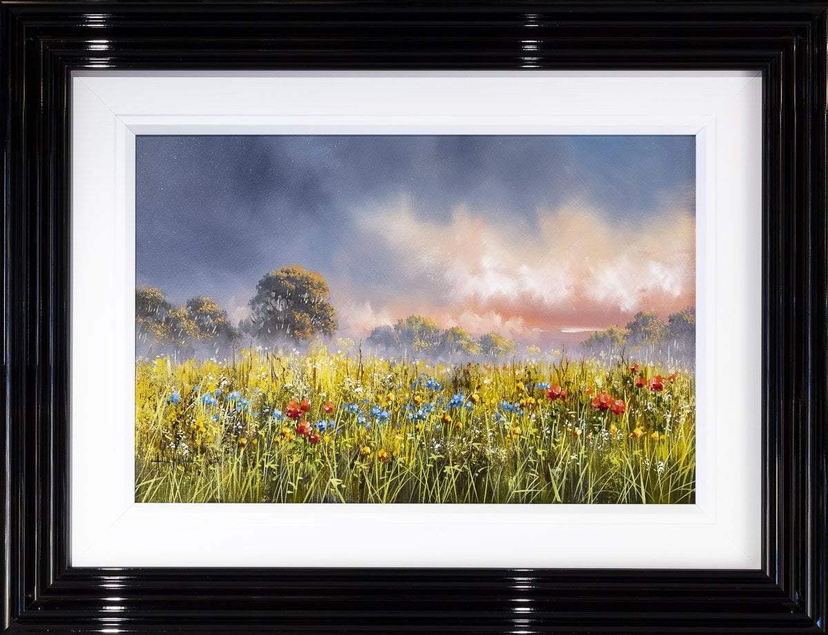 Calming Clouds - Original - SOLD by artist Allan Morgan - Wyecliffe Galleries