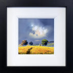 Canola Fields - Original - SOLD by artist Allan Morgan - Wyecliffe Galleries