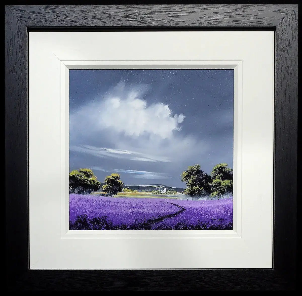 Church on the Hill - SOLD by artist Allan Morgan - Wyecliffe Galleries