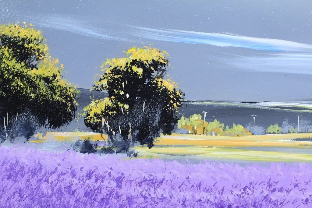 Church on the Hill - SOLD by artist Allan Morgan - Wyecliffe Galleries