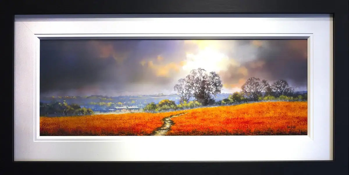 Clearing Clouds - SOLD by artist Allan Morgan - Wyecliffe Galleries