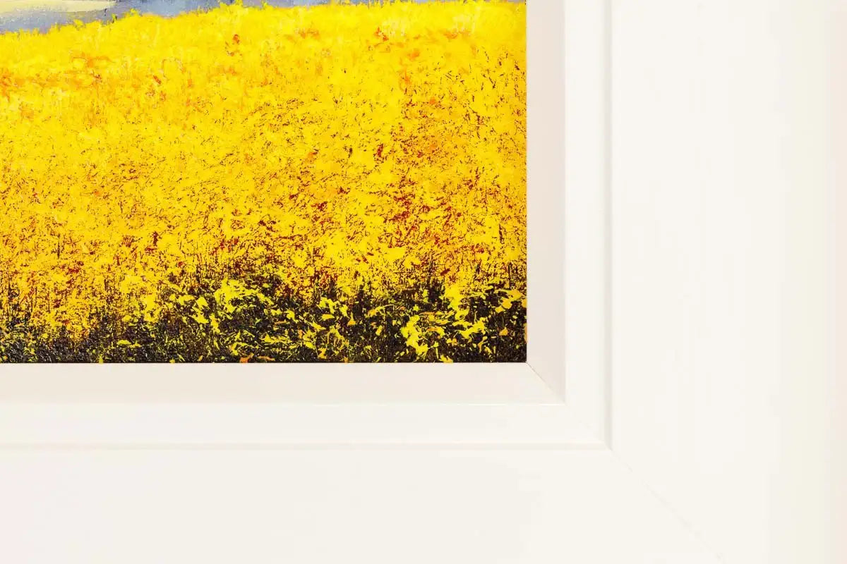 Cloudy Skies - Original - SOLD by artist Allan Morgan - Wyecliffe Galleries