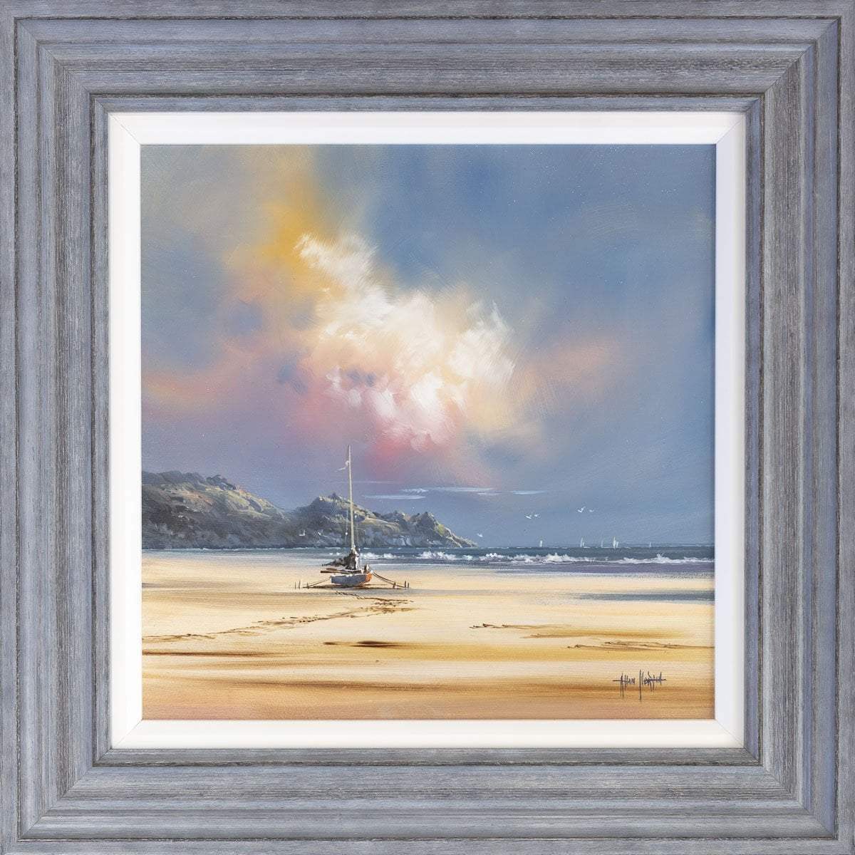 Coastal Dreaming - Original - SOLD by artist Allan Morgan - Wyecliffe Galleries