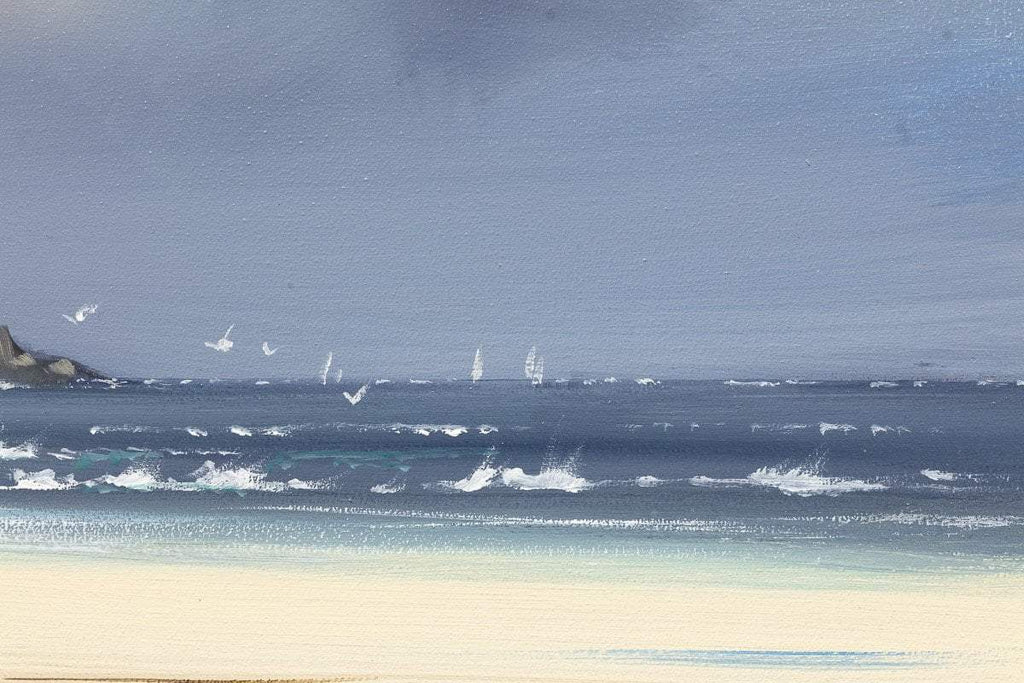 Day Trip - Original - SOLD by artist Allan Morgan - Wyecliffe Galleries