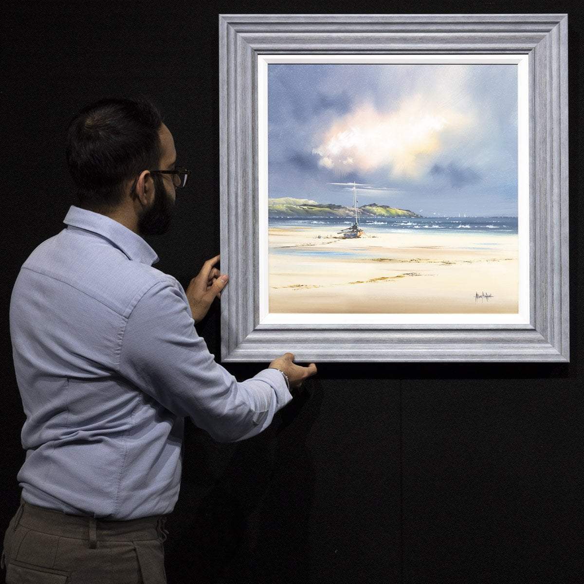 Day Trip - Original - SOLD by artist Allan Morgan - Wyecliffe Galleries