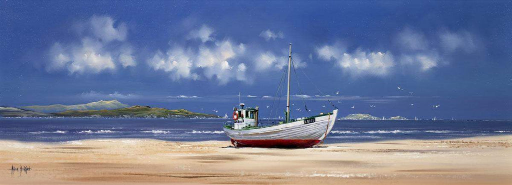 Daybreak - Original - SOLD by artist Allan Morgan - Wyecliffe Galleries