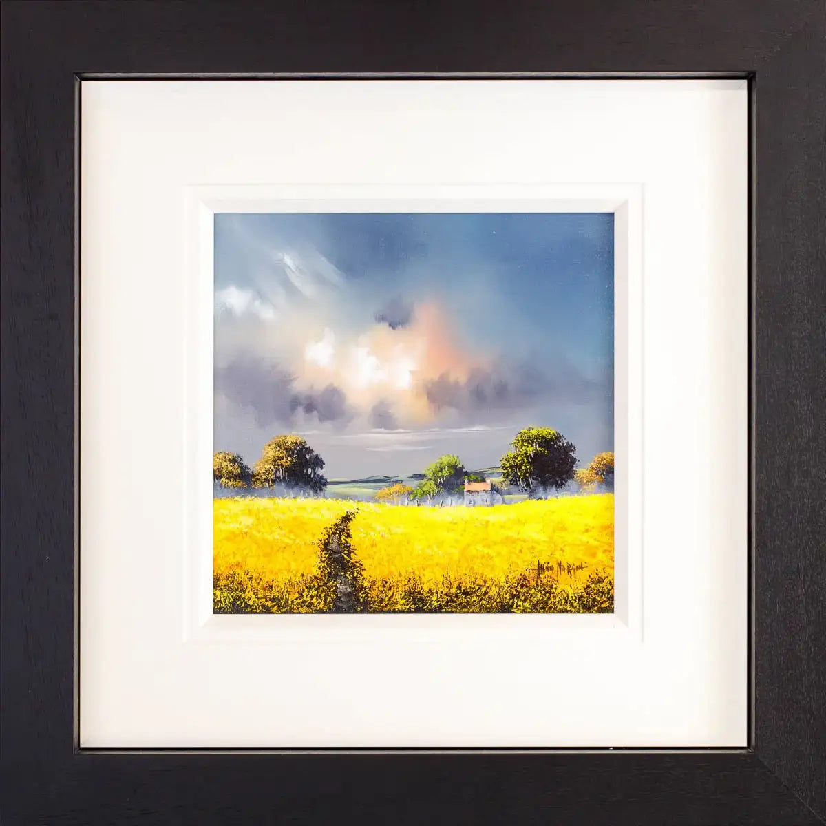 Escape to the Countryside - Original - SOLD by artist Allan Morgan - Wyecliffe Galleries